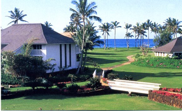 Twin bridges along Kauai's south shore near Poipu
